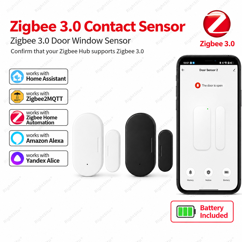 Smart Home Zigbee 3.0 - Zigbee 3.0 Door Window Sensor Contact