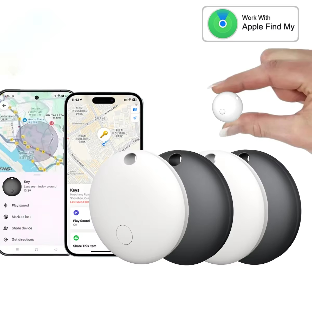 Smart Home Dashboard - Mini GPS Tracker For Apple iOS