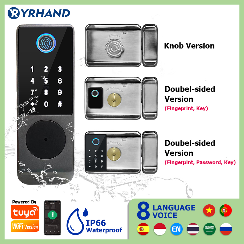 Smart Home Keyestudio - Tuya Smart lock Waterproof Wifi Double