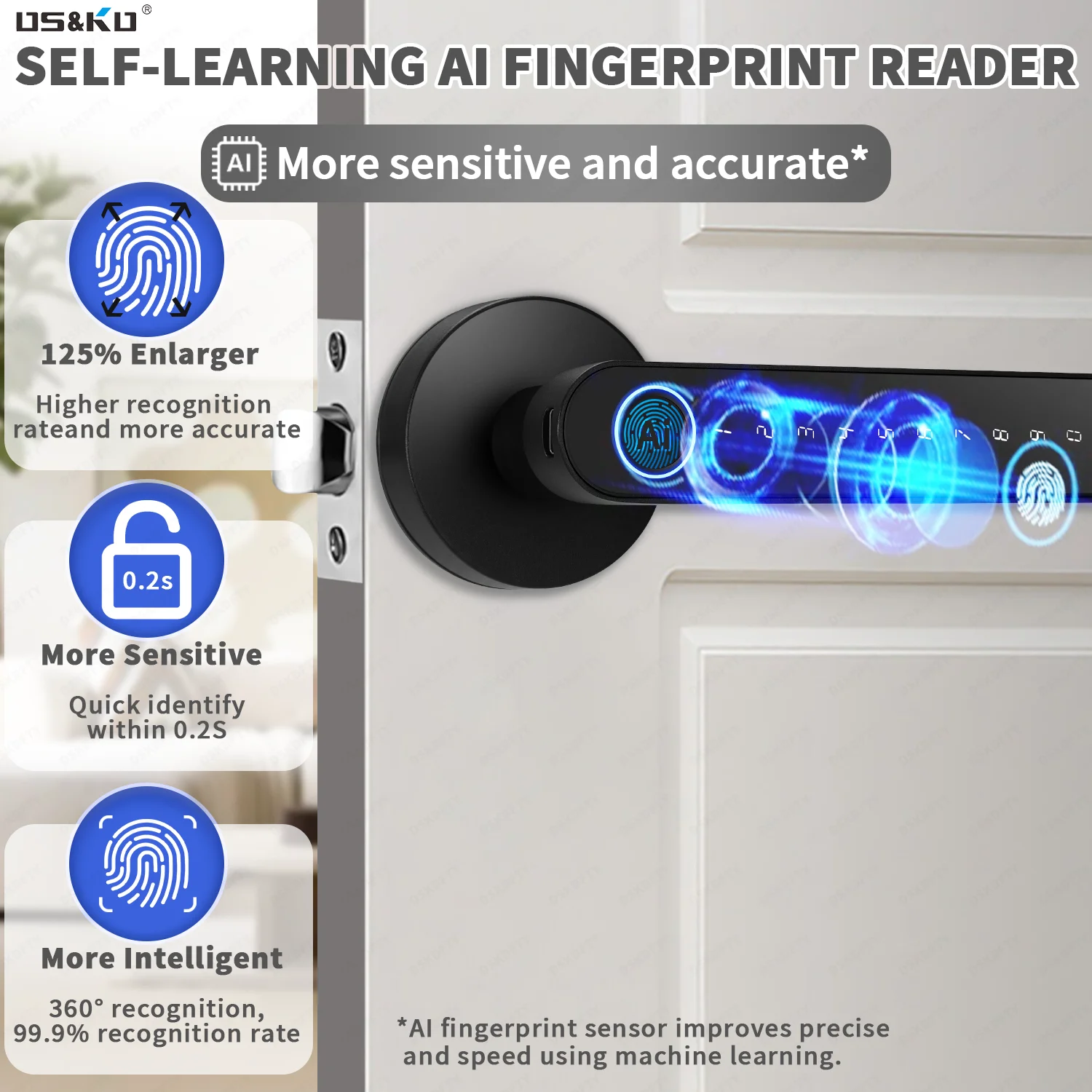 TTlock App Fingerprint Smart L - Smart Home Keyestudio review and price