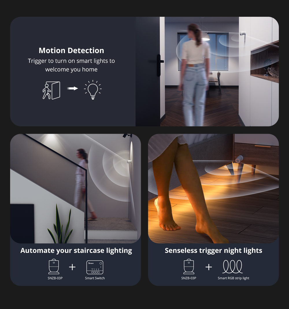 SONOFF SNZB-03P Zigbee Motion  - Zigbee Motion Sensor review and price