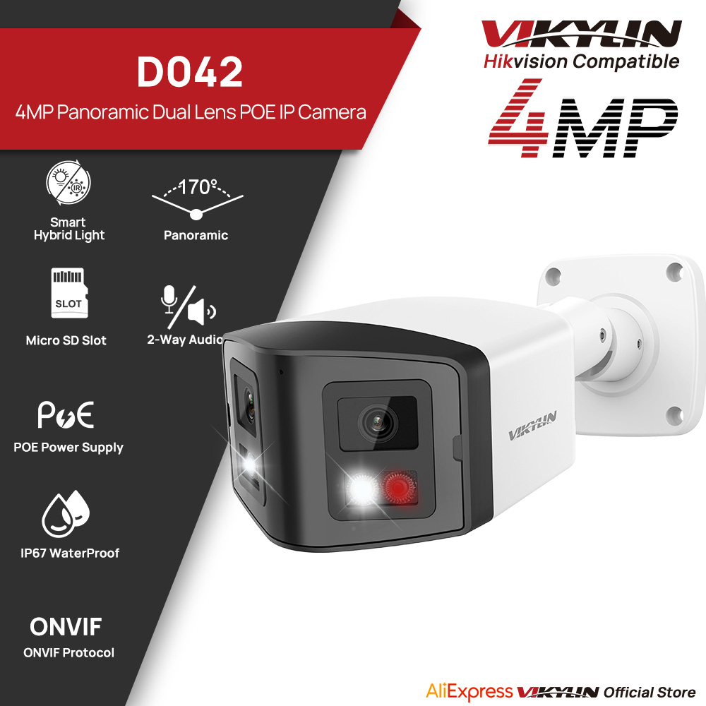 VIKYLIN 170° Panoramic Securit - Smart Home Notifications review and price