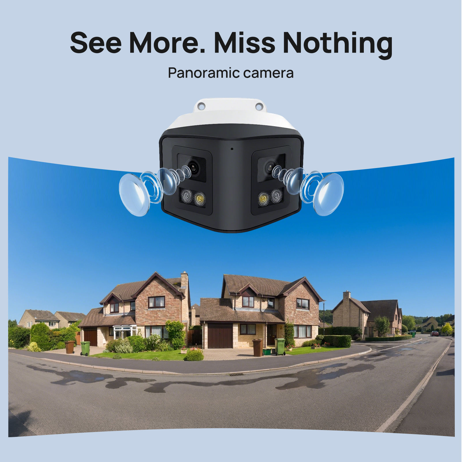 VIKYLIN 170° Panoramic Securit - Smart Home Notifications review and price