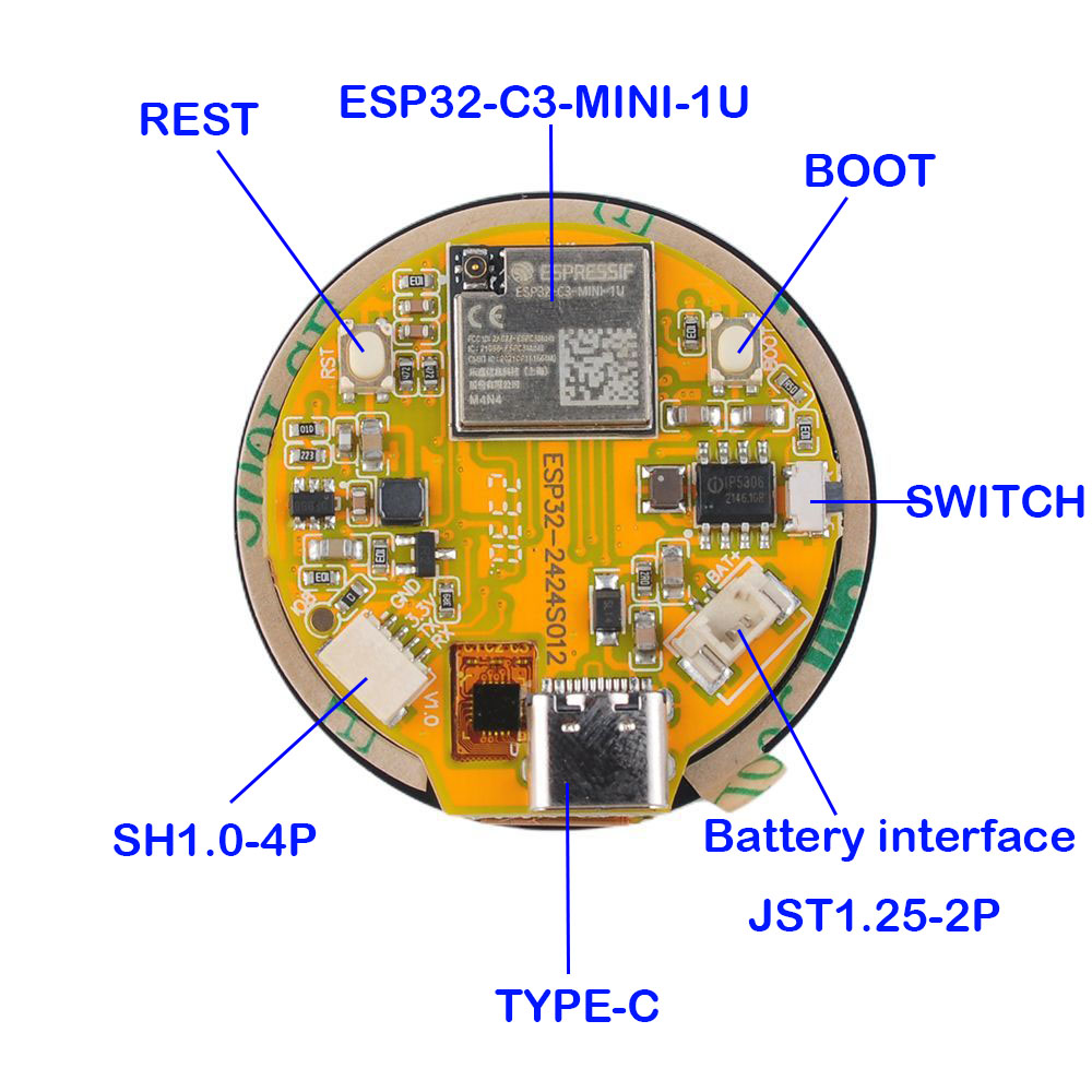 ESP32 Display 1.28 inch ESP32- - Smart Home Networking review and price