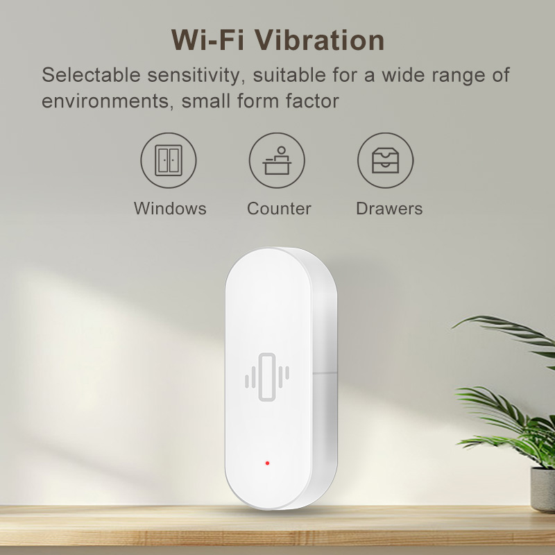 Tuya WiFi Vibration Sensor, Se - Smart Home Networking review and price