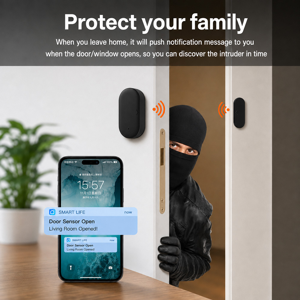 Tuya Zigbee 3.0 Mini Door Wind - Smart Home Zigbee 3.0 review and price