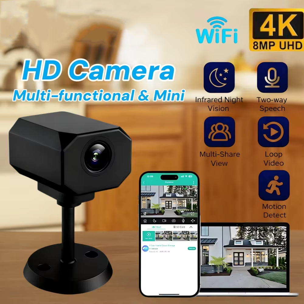 4K HD WiFi Security Camera for - Smart Home Networking review and price