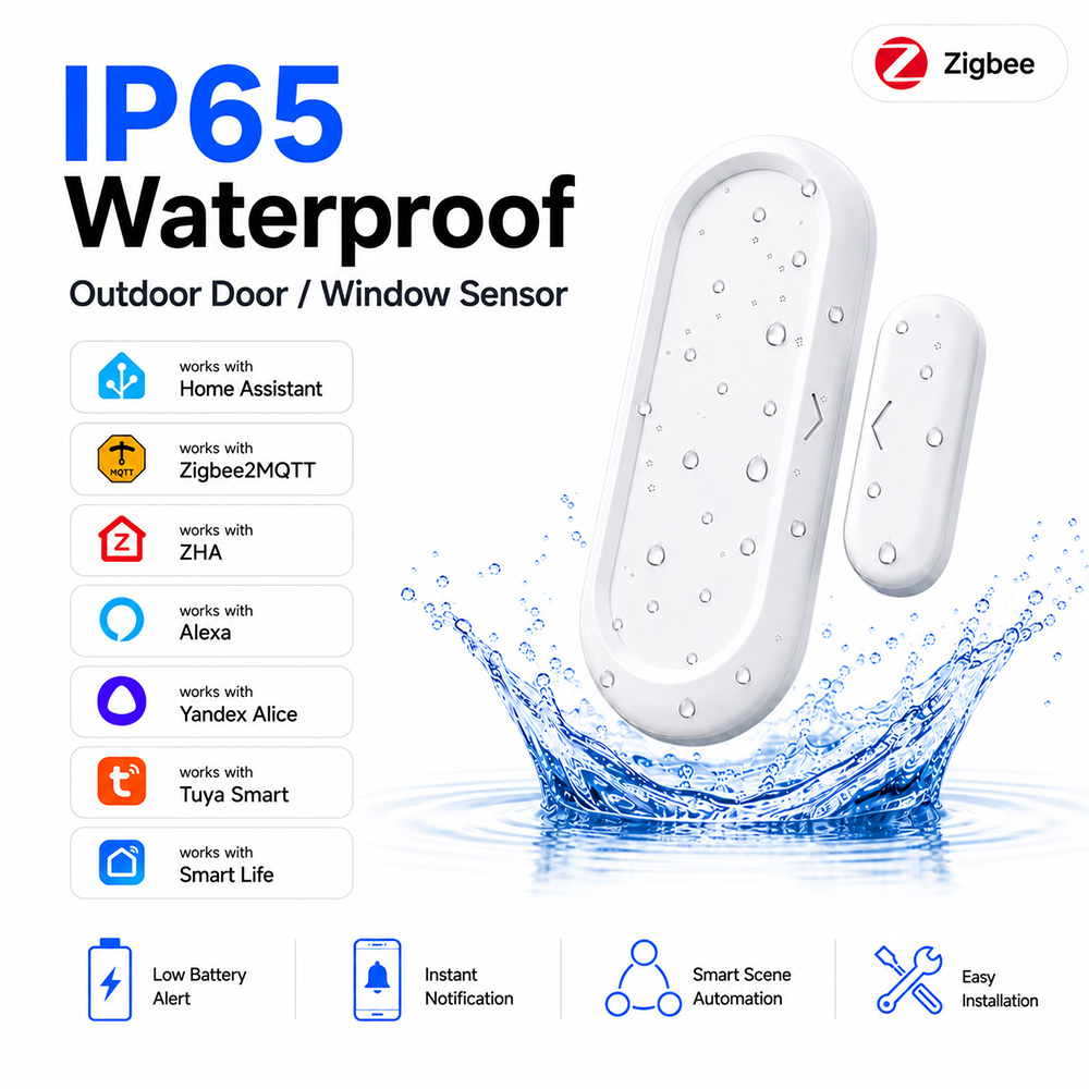 Door Window Sensor Zigbee 3.0  - Smart Home Zigbee 3.0 review and price