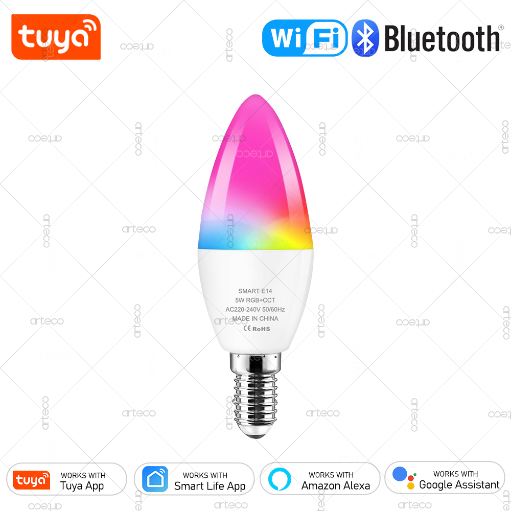 Tuya E14 Candle Lamp Smart Lif - Smart Home Decor review and price