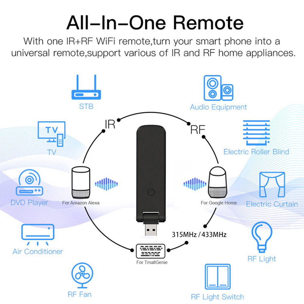 1Pc Smart RF IR Remote Control - Smart Home Ir review and price