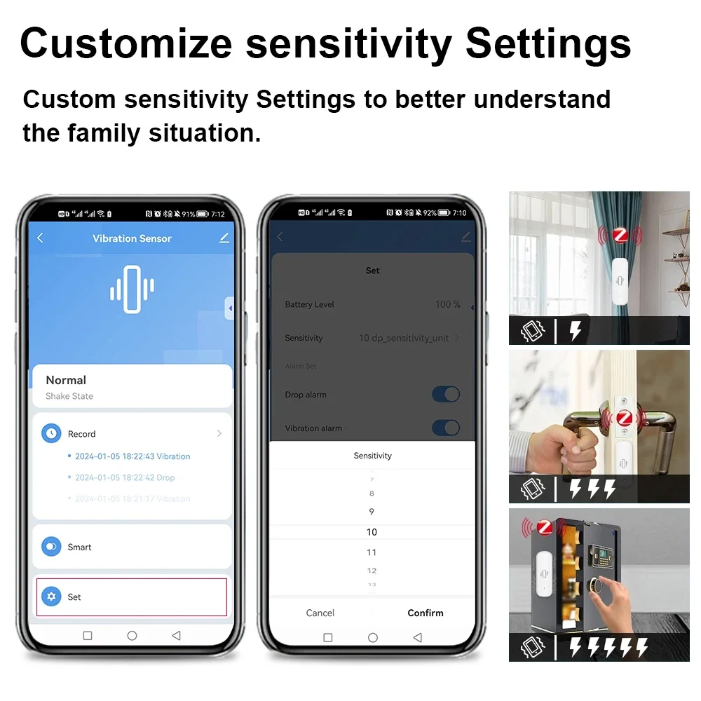 Smart ZigBee Vibration Sensor  - Zigbee Motion Sensor review and price