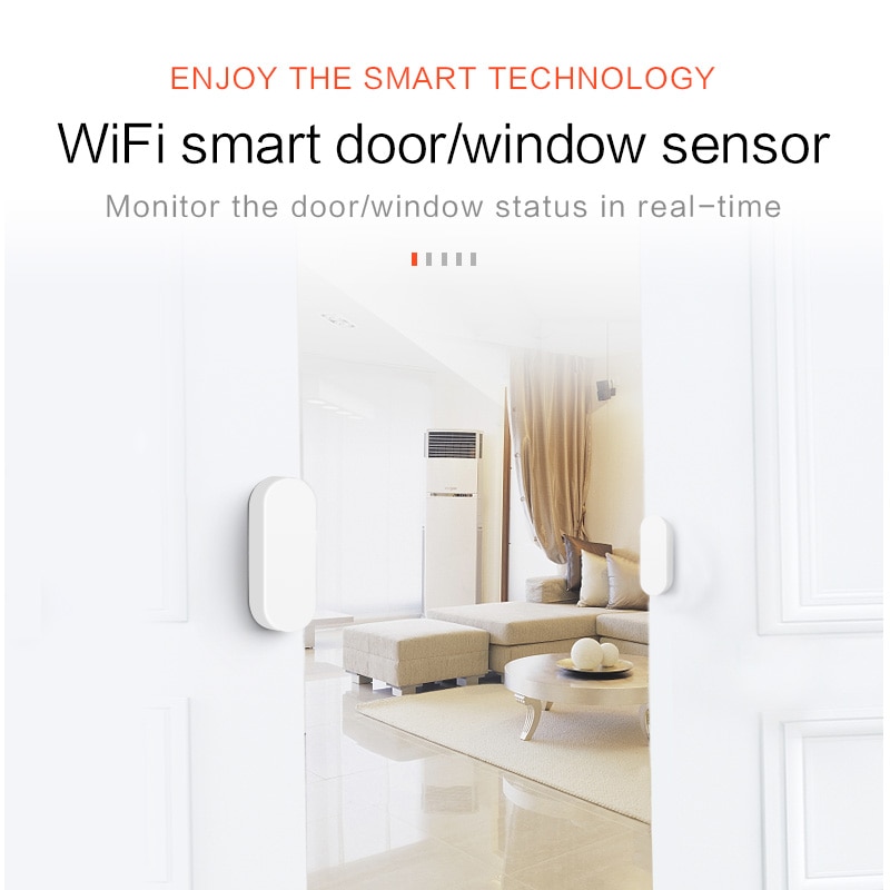 Tuya Smart WiFi Door Sensor Sm - Smart Home Notifications review and price
