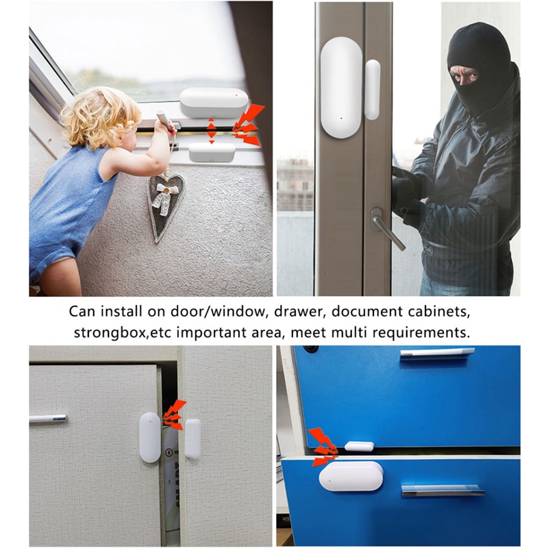 Tuya Smart WiFi Door Sensor Sm - Smart Home Notifications review and price