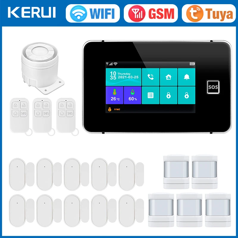KERUI G60B WIFI GSM Alarm Syst - Smart Home Dashboard review and price