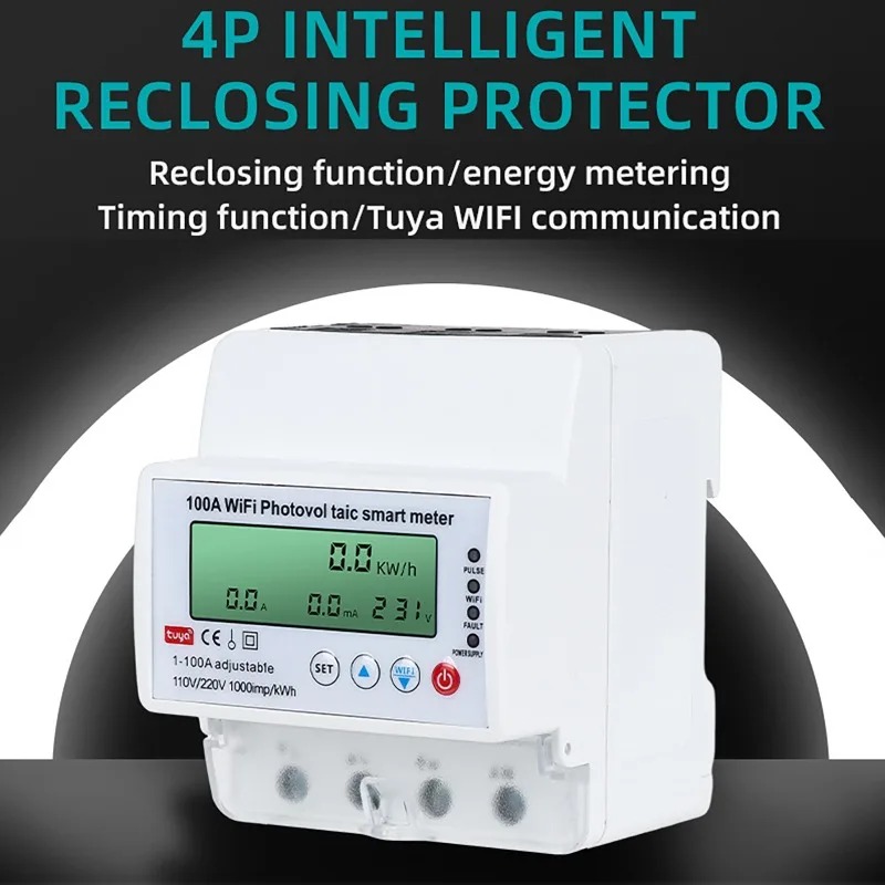 4P 1-100A WiFi Photovoltaic Sm - Smart Home Networking review and price