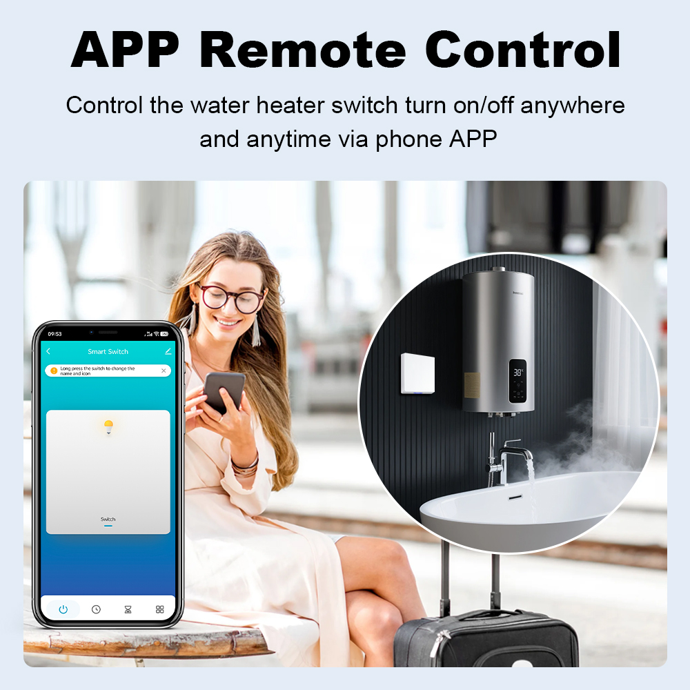 MANHOT Smart Wifi EU Water Hea - Smart Home Networking review and price
