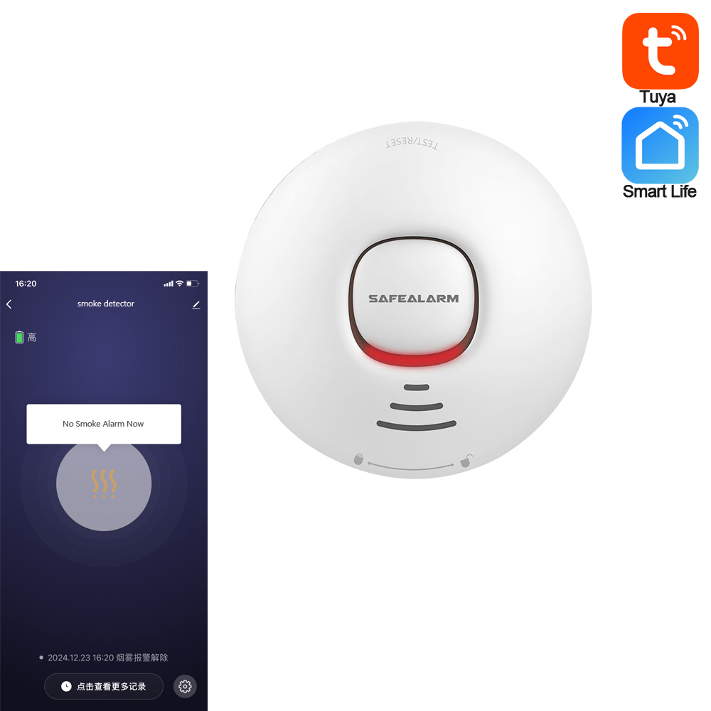 1Pcs Fire Alarm Smoke Detector - Smart Home Notifications review and price