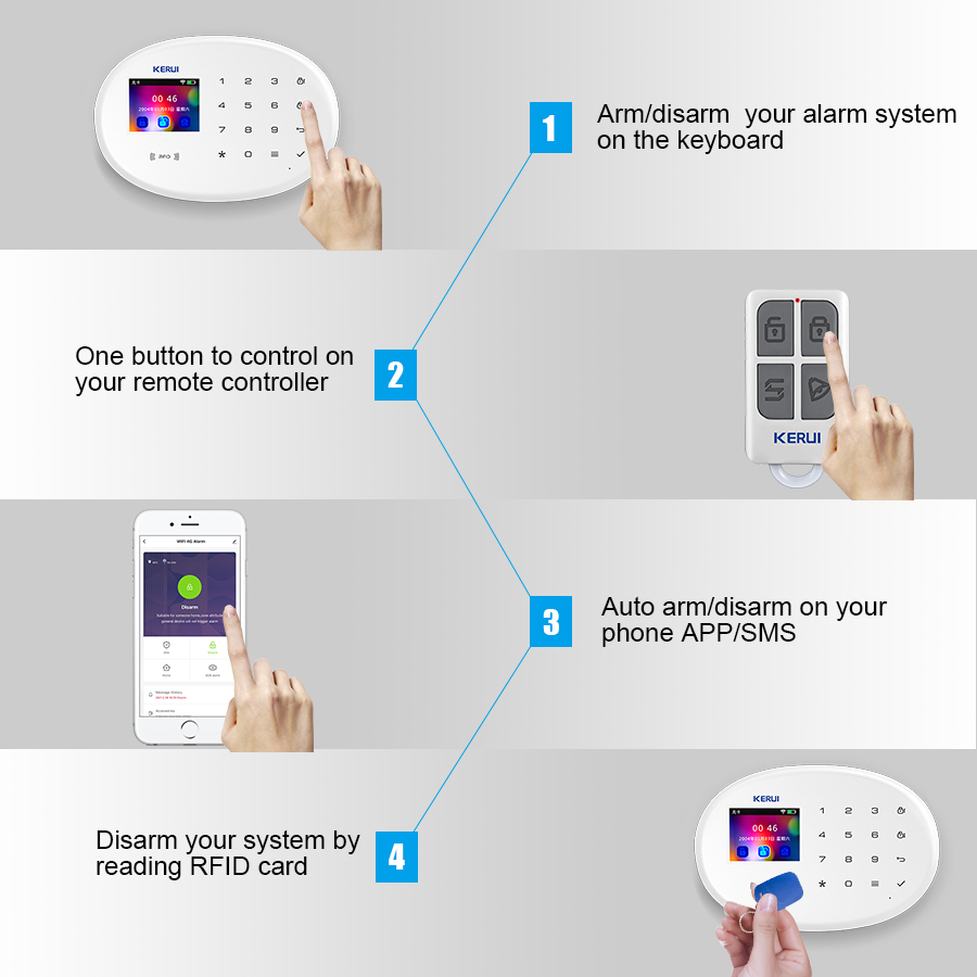 KERUI Tuya Smart App Notificat - Smart Home Notifications review and price