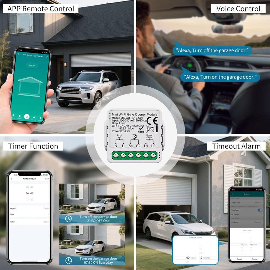 Tuya Smart WiFi or Zigbee Gara - Smart Home Networking review and price