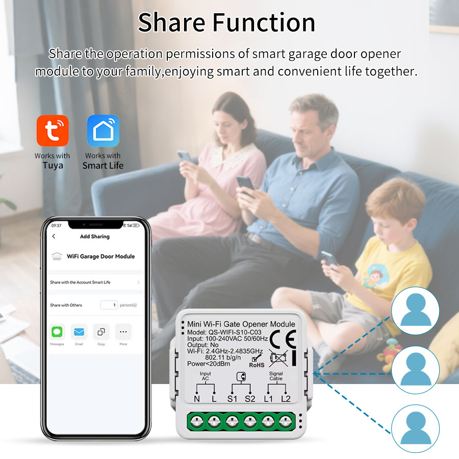 Tuya Smart WiFi or Zigbee Gara - Smart Home Networking review and price