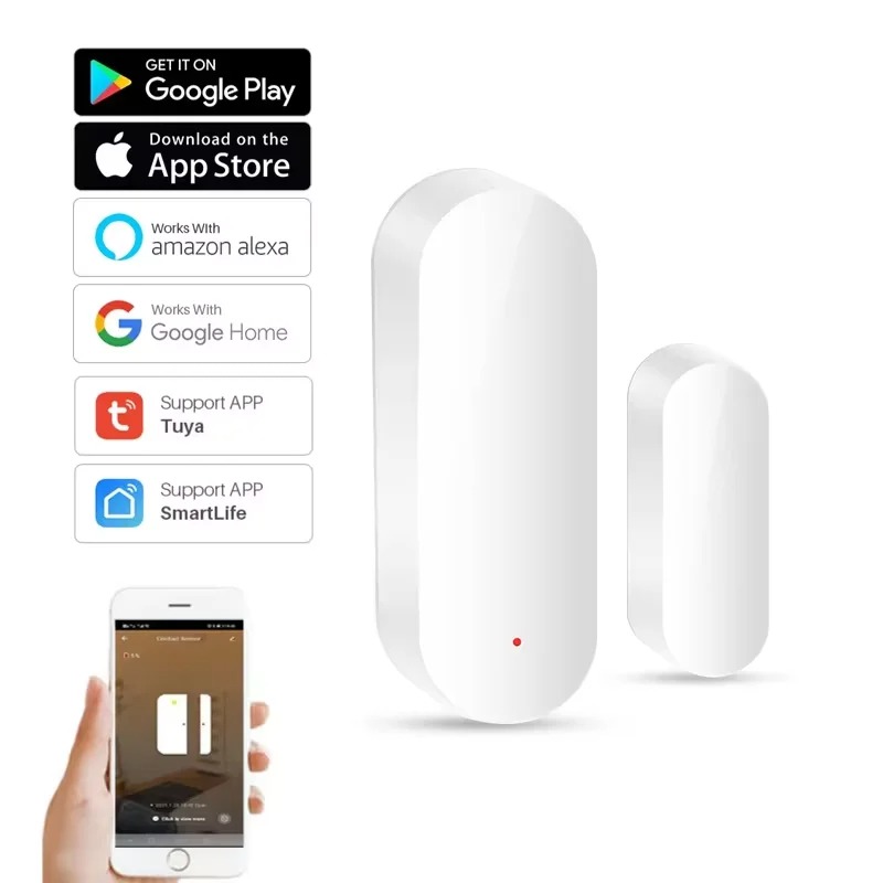 Tuya Smart WiFi Door Sensor Sm - Smart Home Notifications review and price