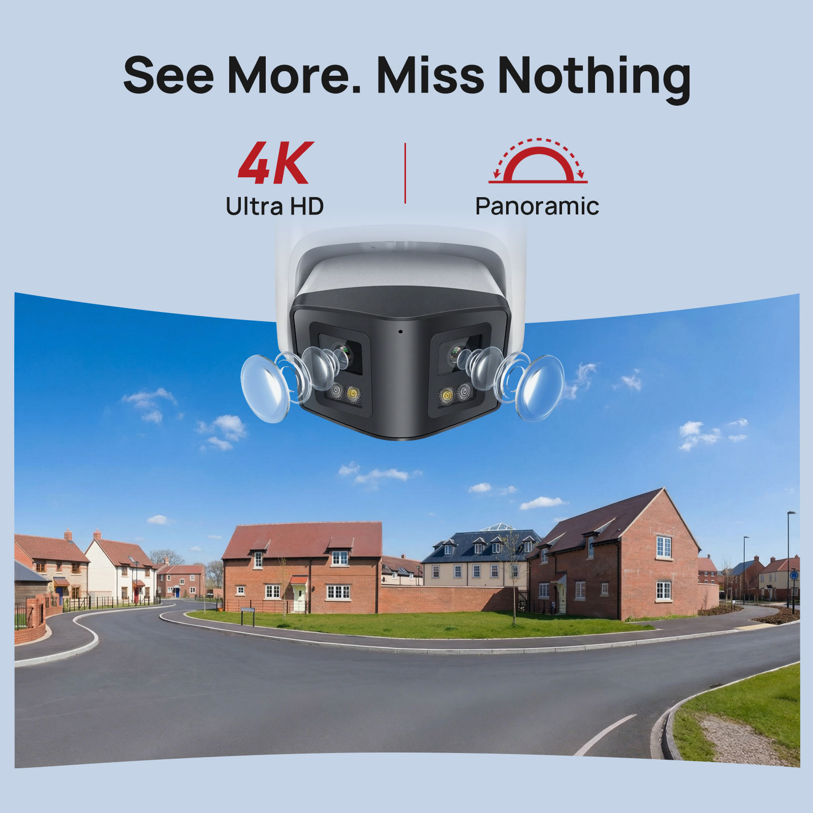 Vikylin 4/8MP Panoramic Smart  - Smart Home Notifications review and price