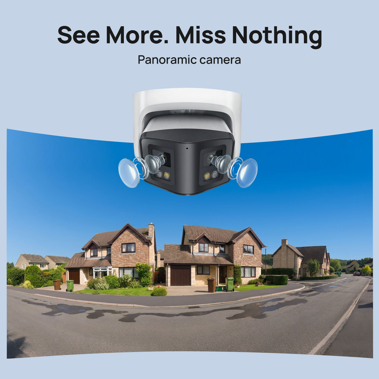 Vikylin 4/8MP Panoramic Smart  - Smart Home Notifications review and price