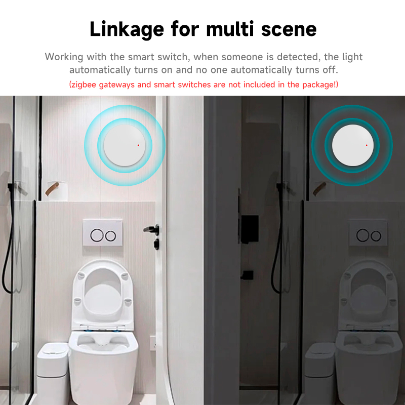 Tuya Zigbee 3.0 24GHz MmWave H - Zigbee Motion Sensor review and price