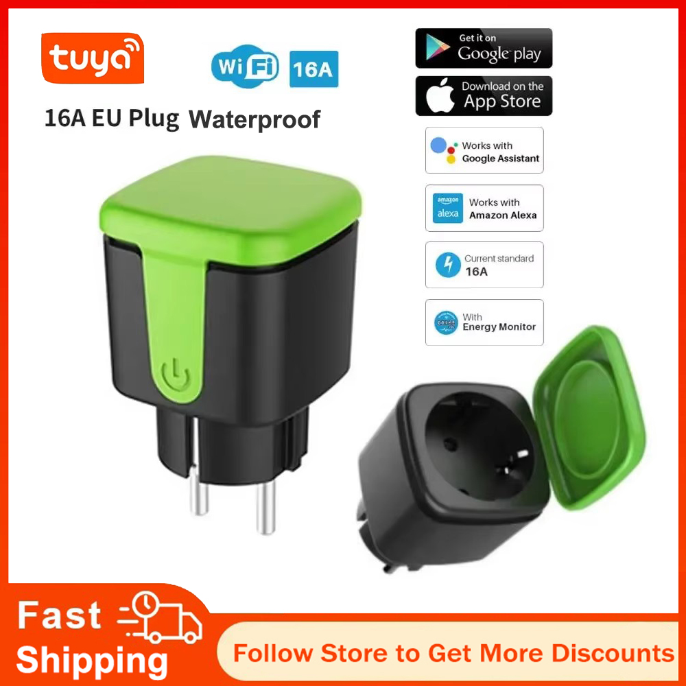 Tuya EU 16A WiFi Smart Waterpr - Smart Home Networking review and price