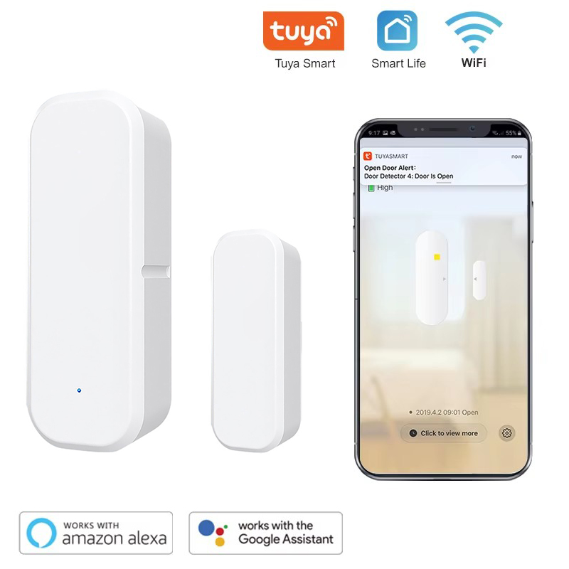 Tuya Smart WiFi Door Sensor Sm - Smart Home Notifications review and price