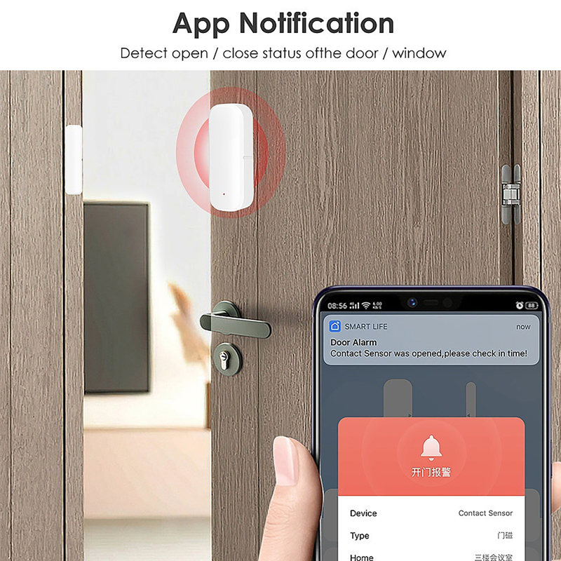 Tuya Smart WiFi Door Sensor Sm - Smart Home Notifications review and price