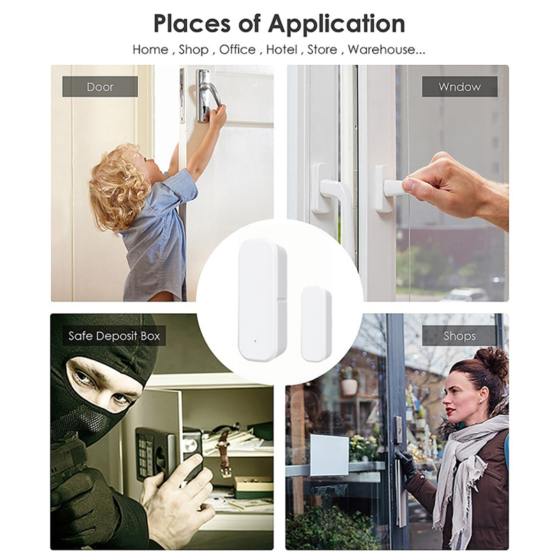 Tuya Smart WiFi Door Sensor Sm - Smart Home Notifications review and price