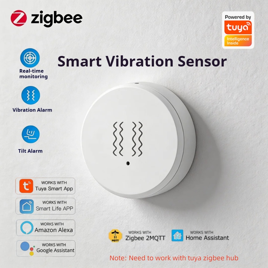 Tuya Zigbee Smart Vibration Se - Smart Home Notifications review and price