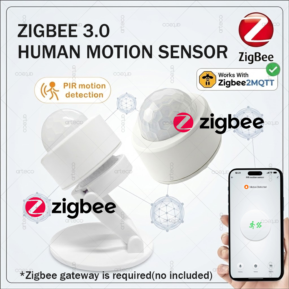 Zigbee 3.0 Mini PIR Motion Sen - Smart Home Assistant review and price