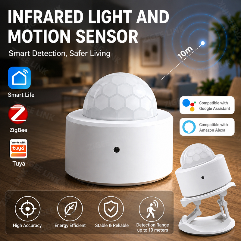 ZigBee 3.0 PIR Motion Sensor W - Smart Home Zigbee 3.0 review and price