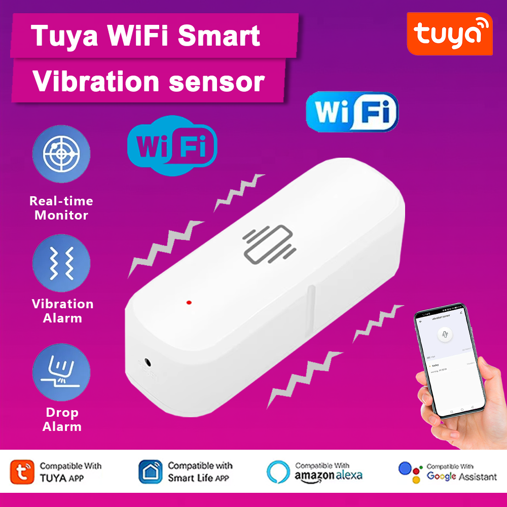Tuya WiFi Smart Vibration Sens - Smart Home Notifications review and price