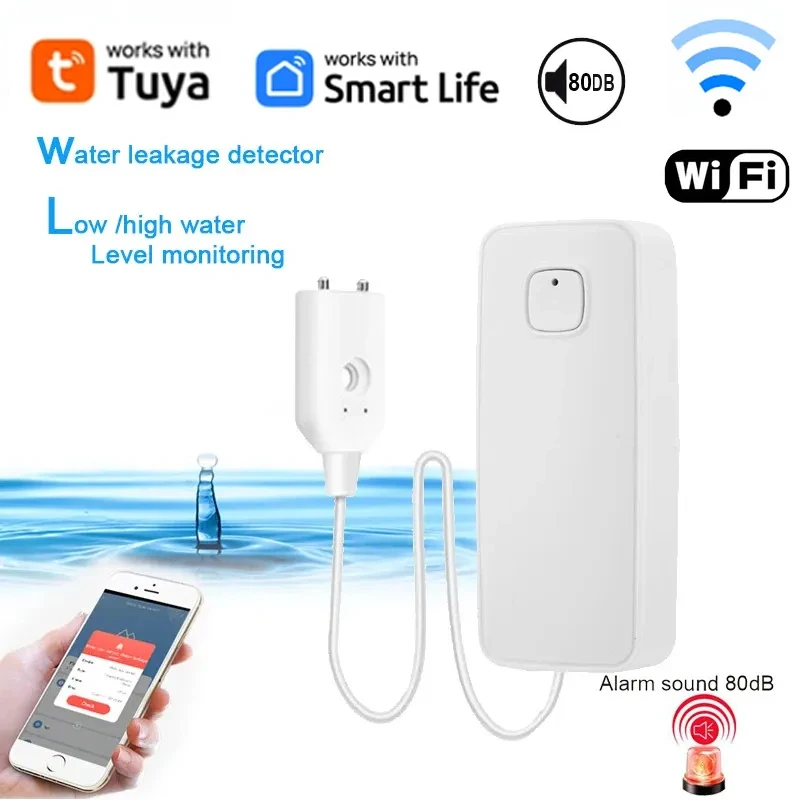 Tuya Smart Home WiFi Water-Lea - Smart Home Notifications review and price