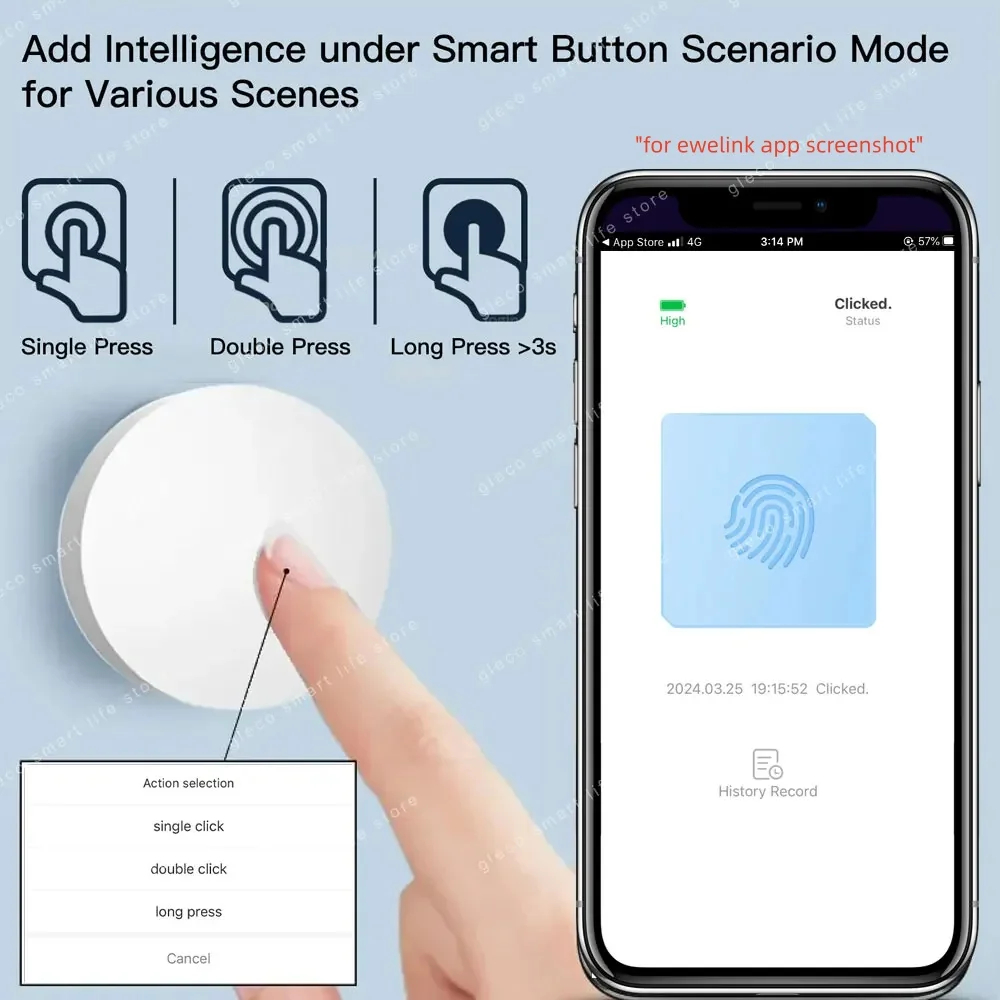 Zigbee Scene Button Push Switc - Smart Home Keyestudio review and price