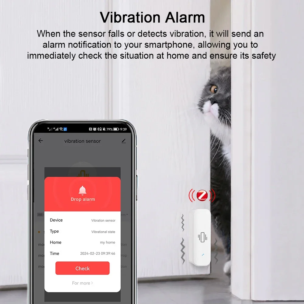 Tuya WiFi/Zigbee Smart Vibrati - Smart Home Notifications review and price
