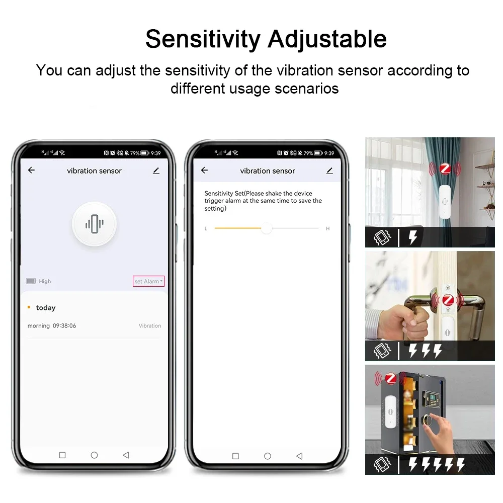 Tuya WiFi/Zigbee Smart Vibrati - Smart Home Notifications review and price