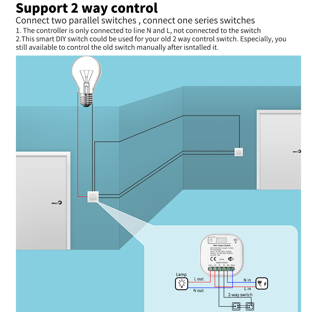Tuya WiFi Smart Self-Powered L - Smart Home Networking review and price
