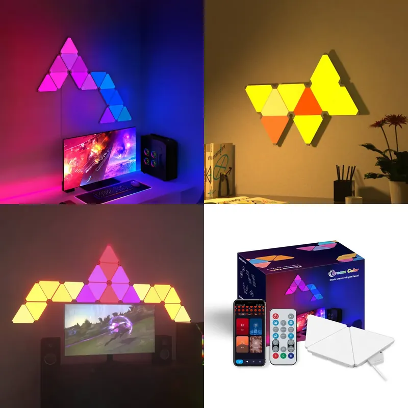 Banqcn Triangle LED Gaming Set - Smart Home Assistant review and price