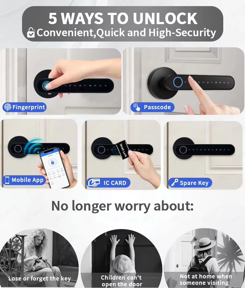 TTLock Smart Digital Door Lock - Smart Home Keyestudio review and price