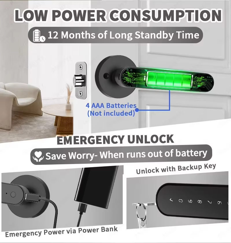 TTLock Smart Digital Door Lock - Smart Home Keyestudio review and price