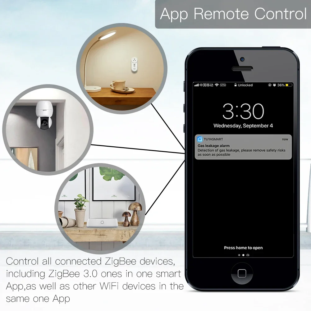 Tuya ZigBee 3.0 Smart Gateway  - Smart Home Zigbee 3.0 review and price